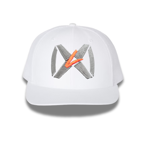 White/White - Gray Collar