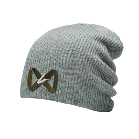 Heather Gray Beanie - Green Collar